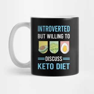 Introverted Keto Diet Ketogenic Ketone Ketosis Mug